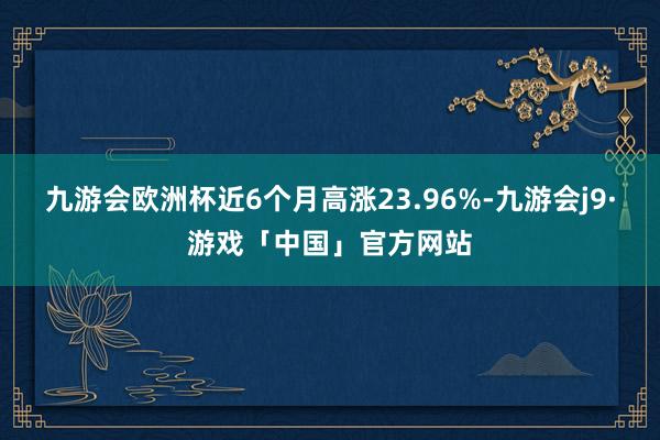 九游会欧洲杯近6个月高涨23.96%-九游会j9·游戏「中国」官方网站